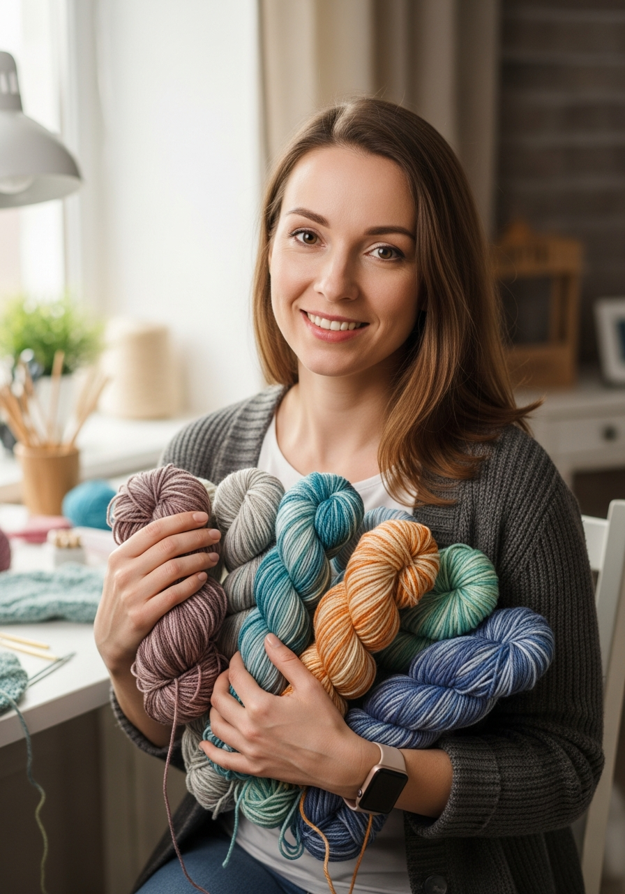 Преподаватель курса Knitbegin